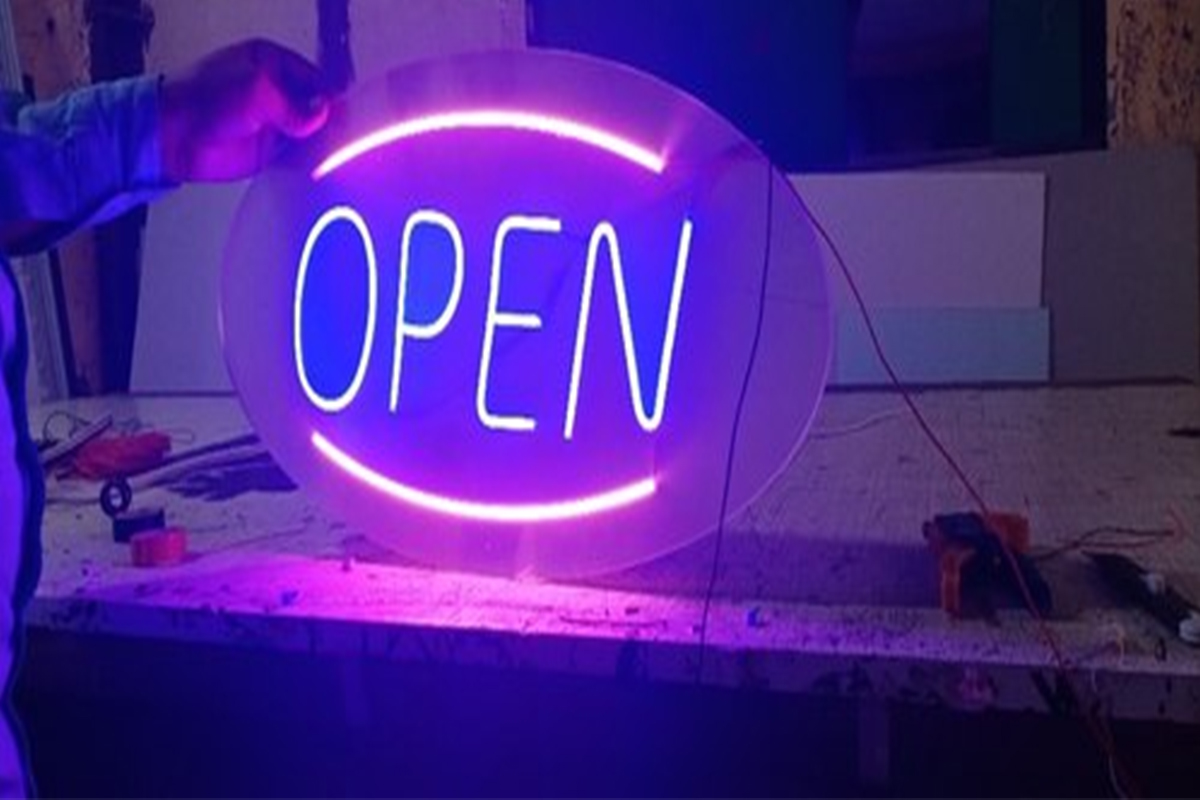 LED Neon Sign Board